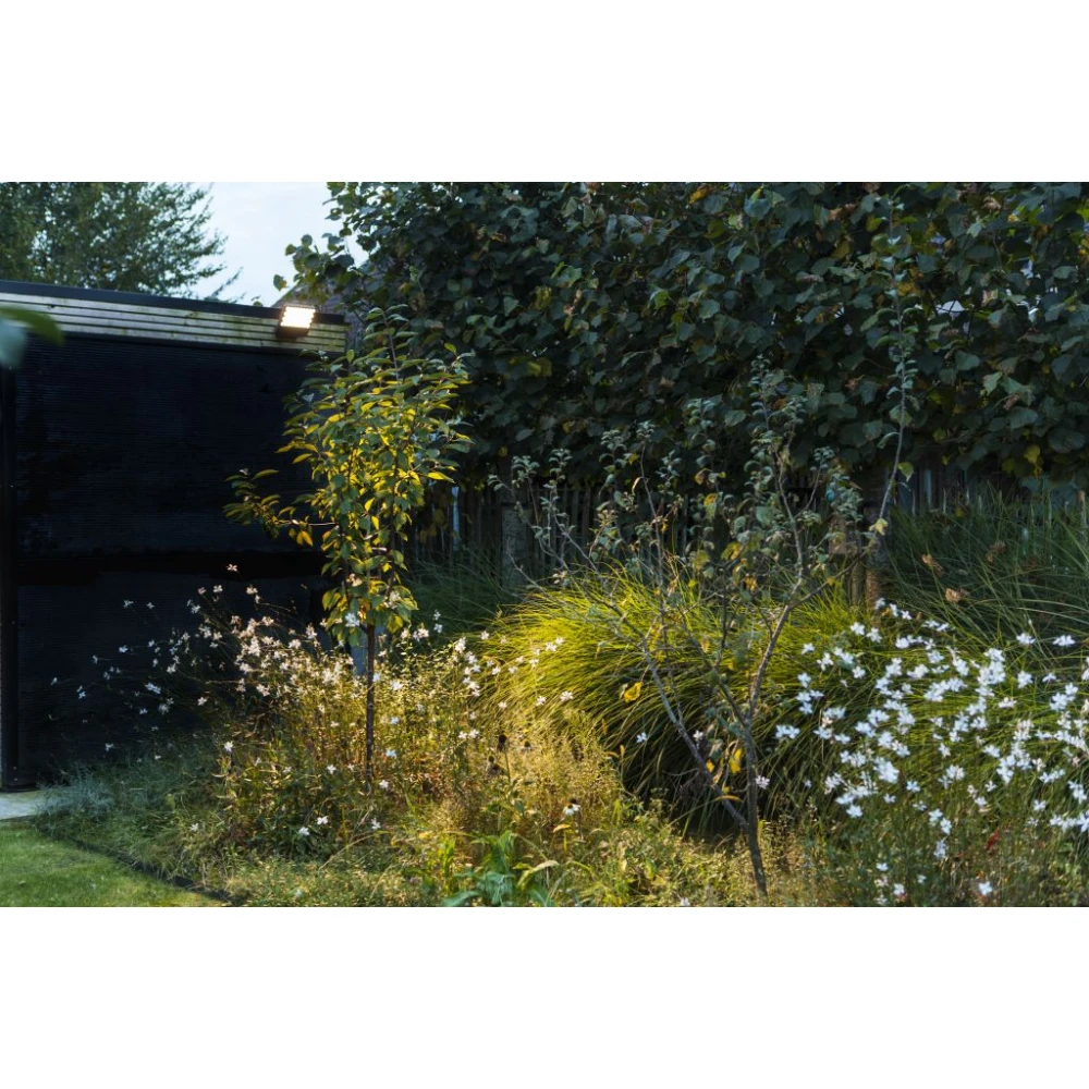 LED Επιτοίχιο Φωτιστικό Αλουμίνιο Σκούρο Γκρι 24W 3000K IP54 ATLANTIS LUTEC