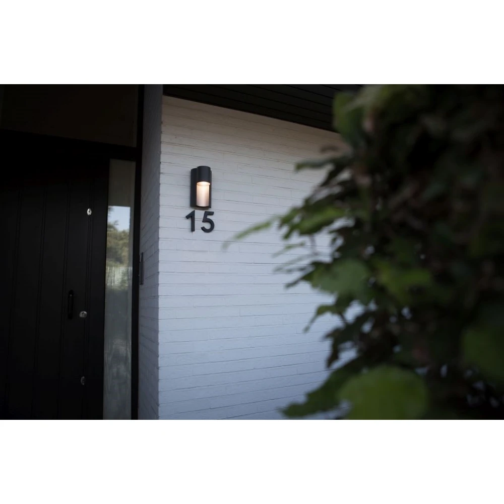 Επιτοίχιο Φωτιστικό Αλουμίνιο Σκούρο Γκρι 1x GU10 7W IP54 URBAN LUTEC