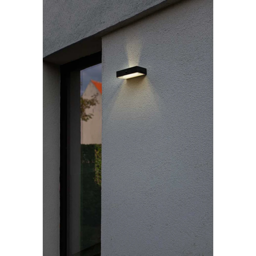 LED Ηλιακό Φωτιστικό Τοίχου Με Αισθητήρα 5W IP54 FADI LUTEC