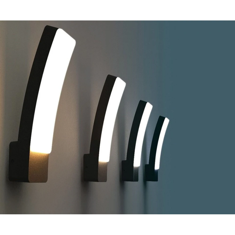 LED Απλίκα Αλουμινίου Εξωτερικού Χώρου 19W 2700K-6500K IP54 KIRA LUTEC