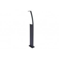 LED Φωτιστικό Δαπέδου Σκούρο Γκρι 19W 1200Lm 2700K-6500K ΙP54 KIRA - LUTEC