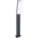 LED Κολωνάκι Αλουμινίου Εξωτερικού Χώρου 18W 2700K-6500K IP54 KIRA LUTEC