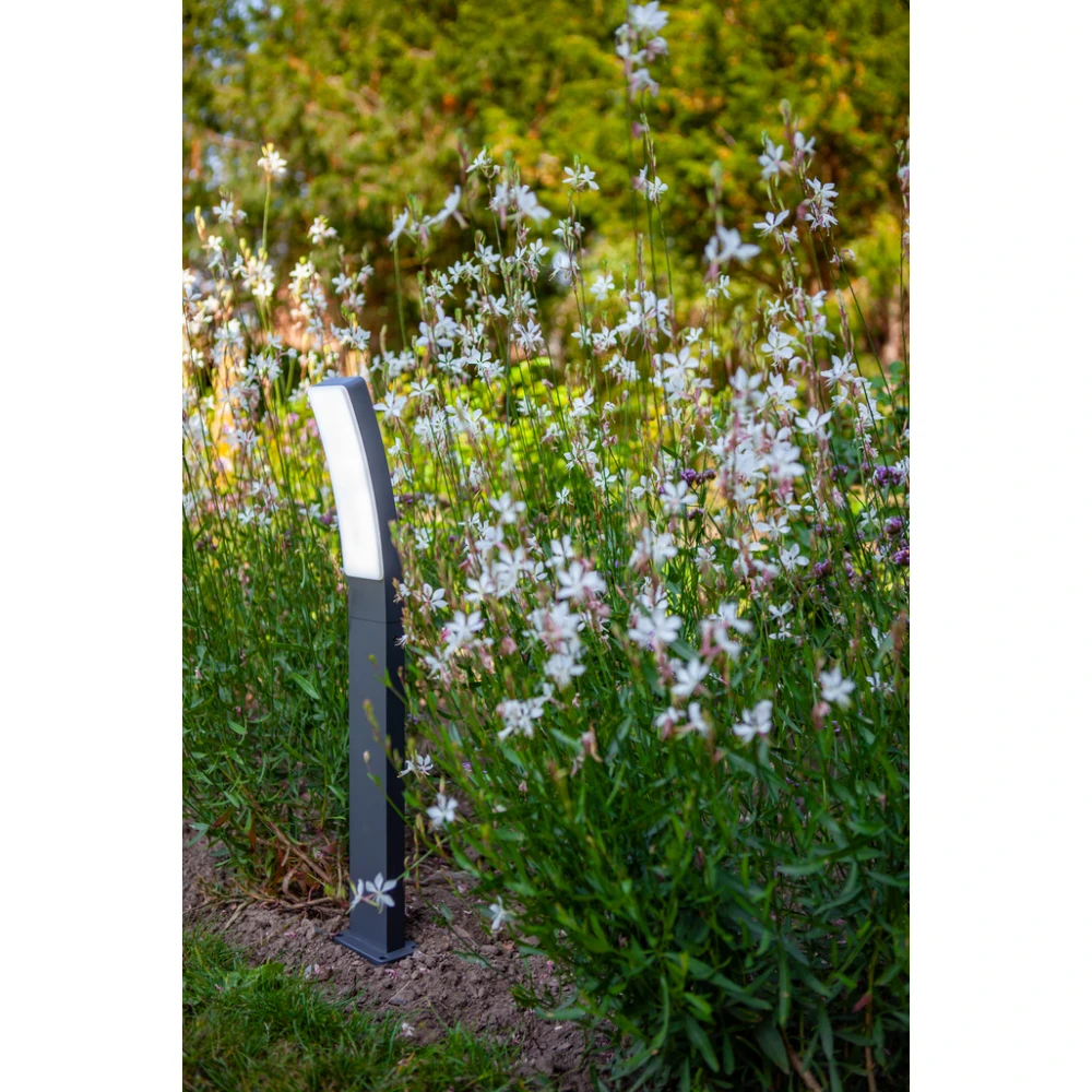 LED Κολωνάκι Αλουμινίου Εξωτερικού Χώρου 18W 2700K-6500K IP54 KIRA LUTEC