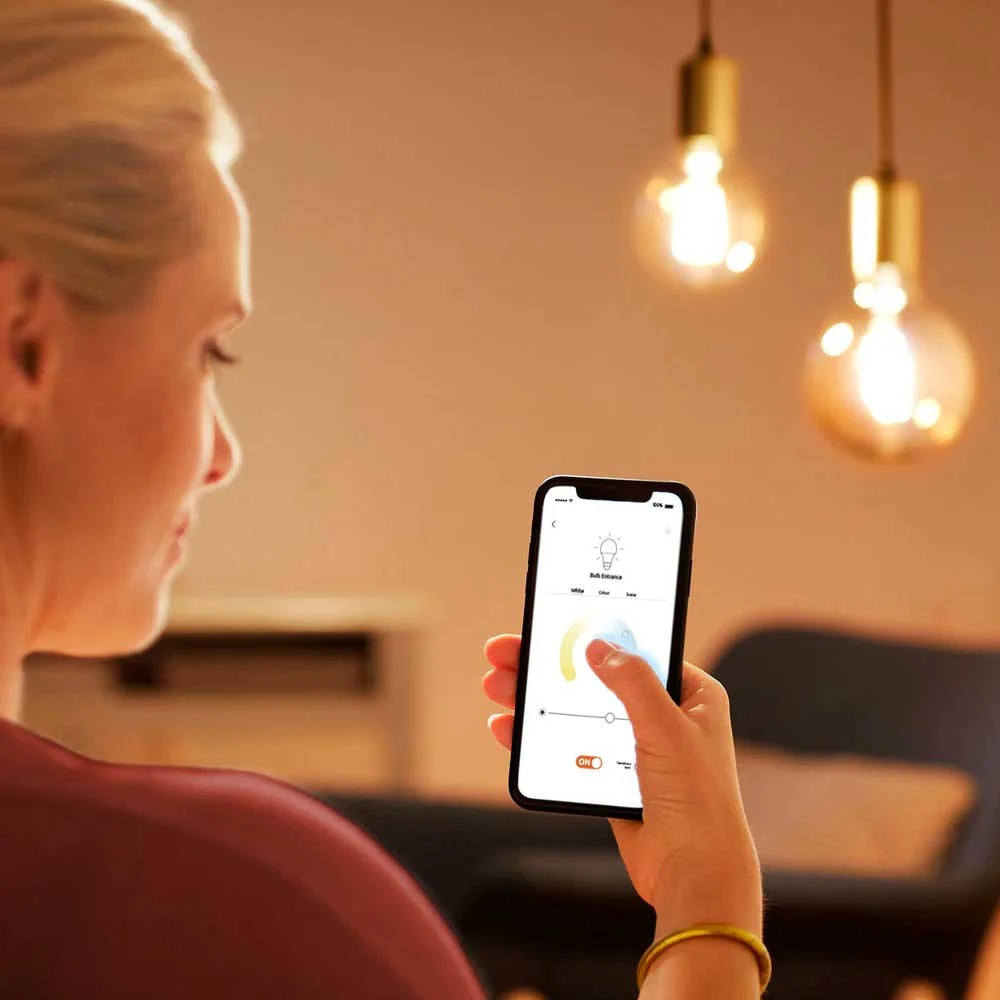 LED Filament CCT TUNABLE Λάμπα 3ης Γενιάς Με Εναλλαγή Φωτισμού G125 7.5W E27 2200K-5500K 240V - LUTEC CONNECT