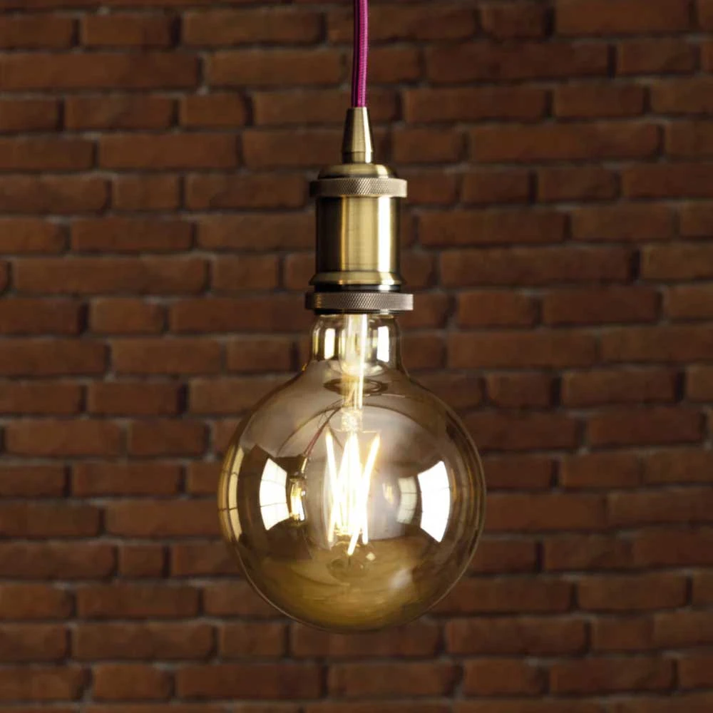 LED Filament CCT TUNABLE Λάμπα 3ης Γενιάς Με Εναλλαγή Φωτισμού G125 7.5W E27 2200K-5500K 240V - LUTEC CONNECT