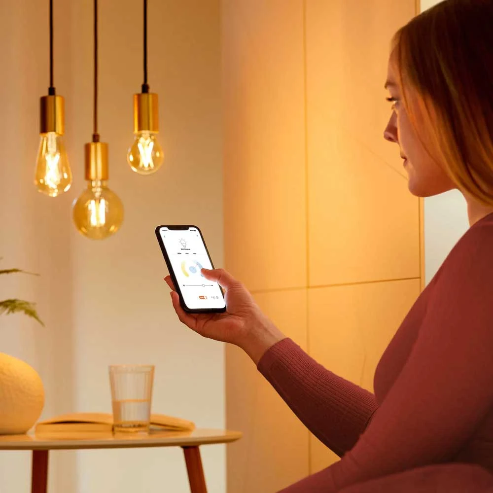 LED Filament CCT TUNABLE Λάμπα 3ης Γενιάς Με Εναλλαγή Φωτισμού A60 7.5W E27 2200K-5500K 240V - LUTEC CONNECT