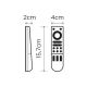 Remote control 3rd Generation (2xAAA not included) - LUTEC CONNECT