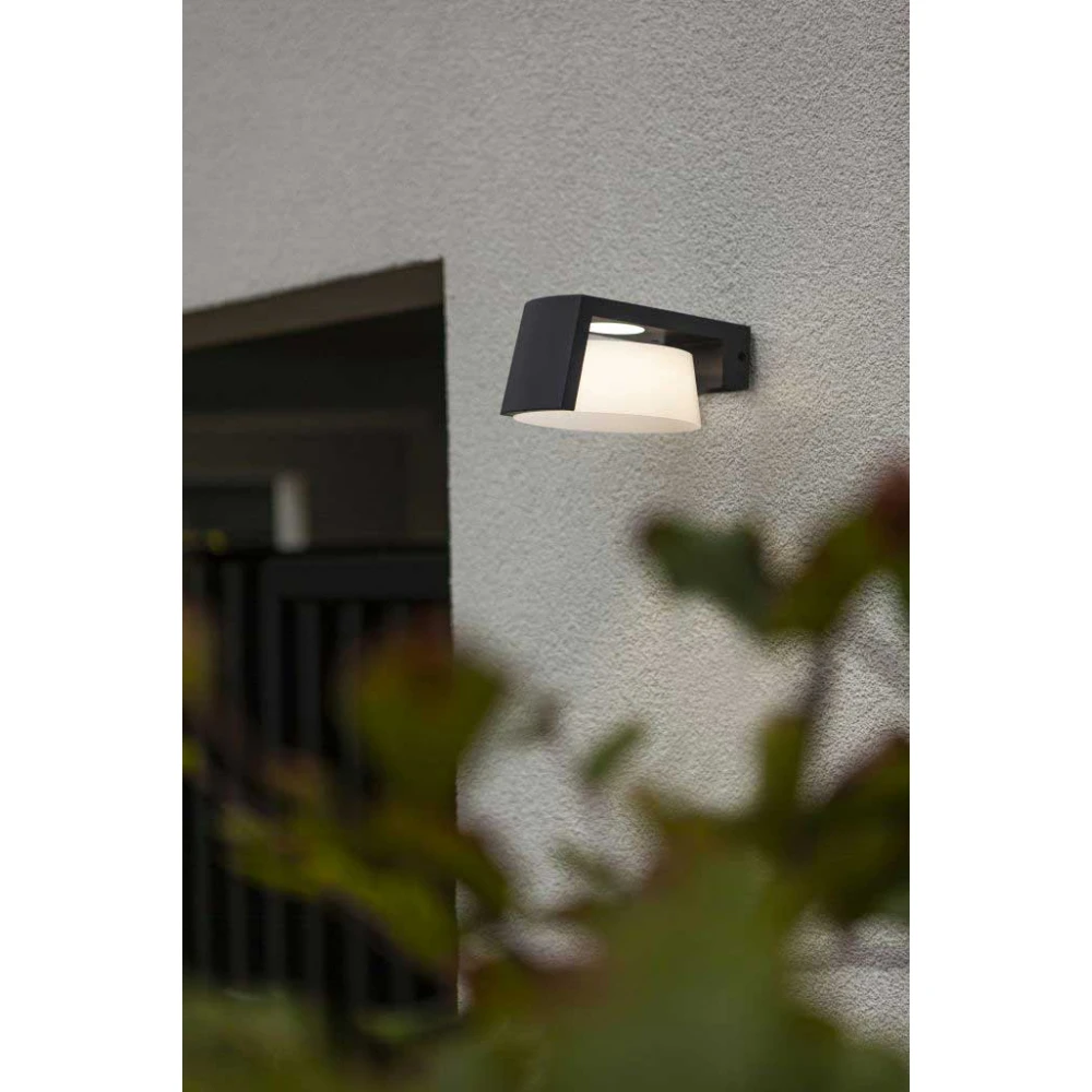 LED Απλίκα Αλουμινίου Εξωτερικού Χώρου 11W 3000K-5000K IP44 MOON LUTEC