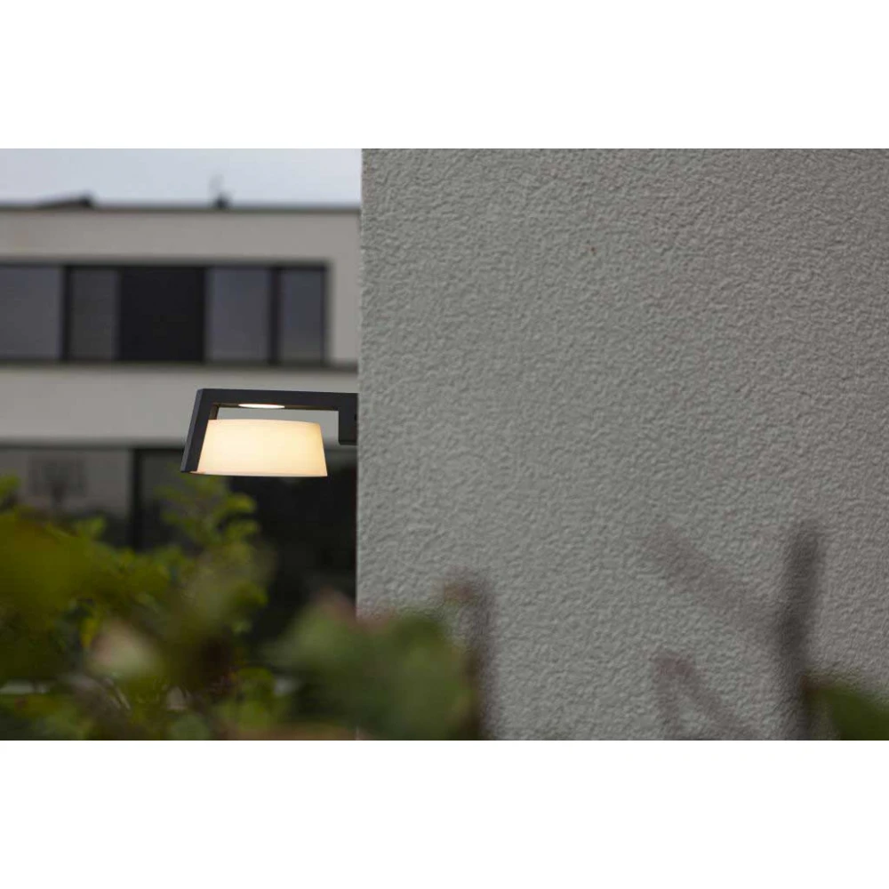 LED Απλίκα Αλουμινίου Εξωτερικού Χώρου 11W 3000K-5000K IP44 MOON LUTEC