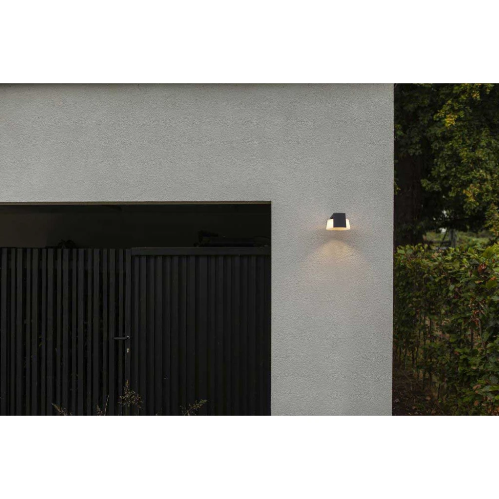 LED Απλίκα Αλουμινίου Εξωτερικού Χώρου 11W 3000K-5000K IP44 MOON LUTEC