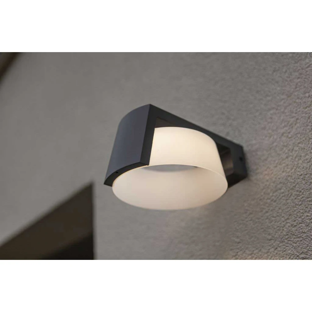 LED Απλίκα Αλουμινίου Εξωτερικού Χώρου 11W 3000K-5000K IP44 MOON LUTEC