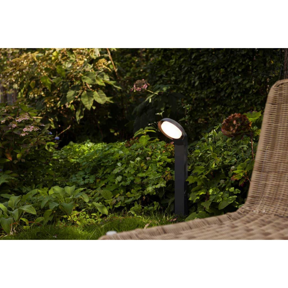 LED Κολωνάκι Αλουμινίου Εξωτερικού Χώρου 15W 3000K IP54 POLO LUTEC