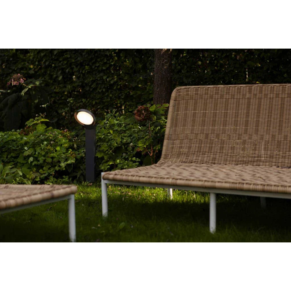 LED Κολωνάκι Αλουμινίου Εξωτερικού Χώρου 15W 3000K IP54 POLO LUTEC