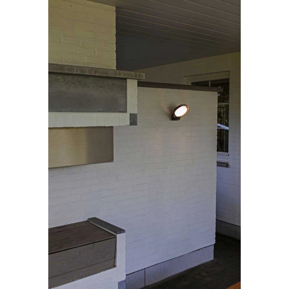 LED Απλίκα Αλουμινίου Εξωτερικού Χώρου 15W 3000K IP54 POLO LUTEC