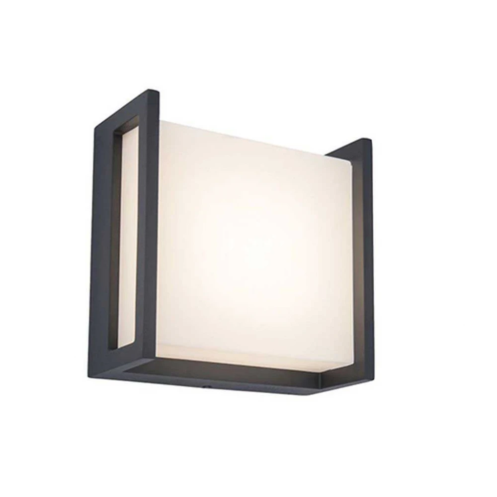 LED Απλίκα Αλουμινίου Εξωτερικού Χώρου 7,8W 3000K IP54 QUBO LUTEC