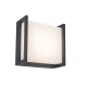 LED Απλίκα Αλουμινίου Εξωτερικού Χώρου 7,8W 3000K IP54 QUBO LUTEC