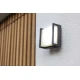 LED Απλίκα Αλουμινίου Εξωτερικού Χώρου 7,8W 3000K IP54 QUBO LUTEC