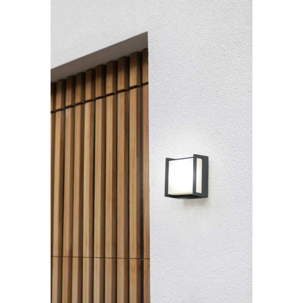 LED Απλίκα Αλουμινίου Εξωτερικού Χώρου 7,8W 3000K IP54 QUBO LUTEC
