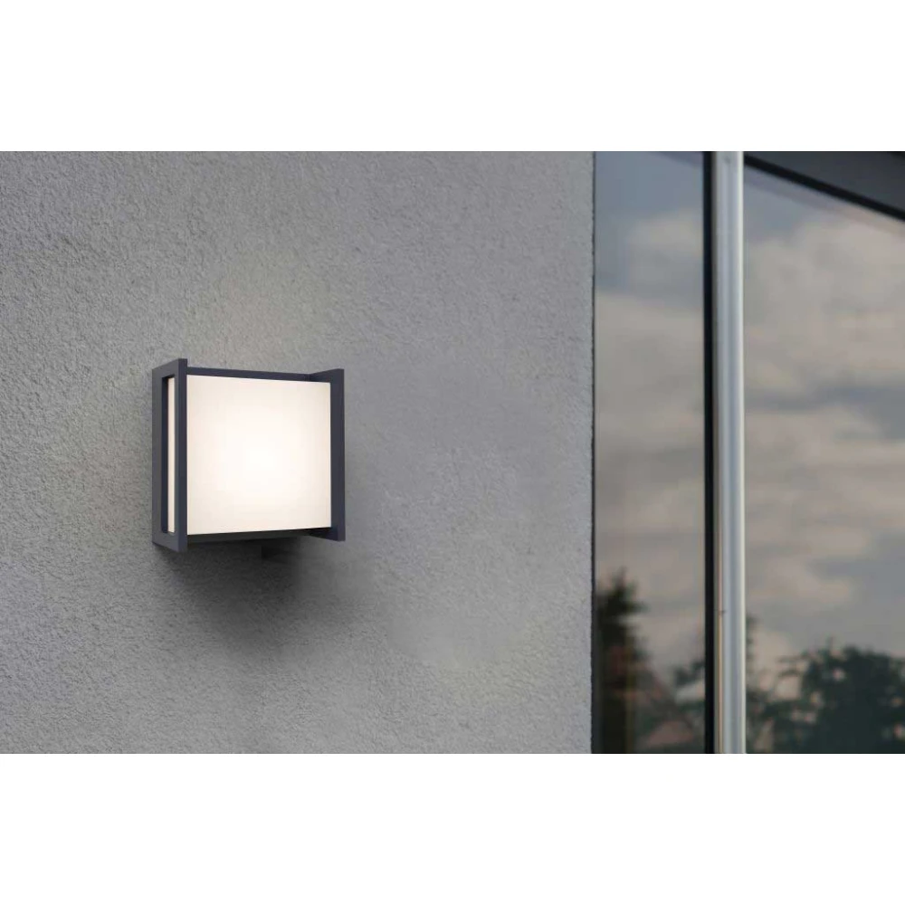 LED Απλίκα Αλουμινίου Εξωτερικού Χώρου 7,8W 3000K IP54 QUBO LUTEC