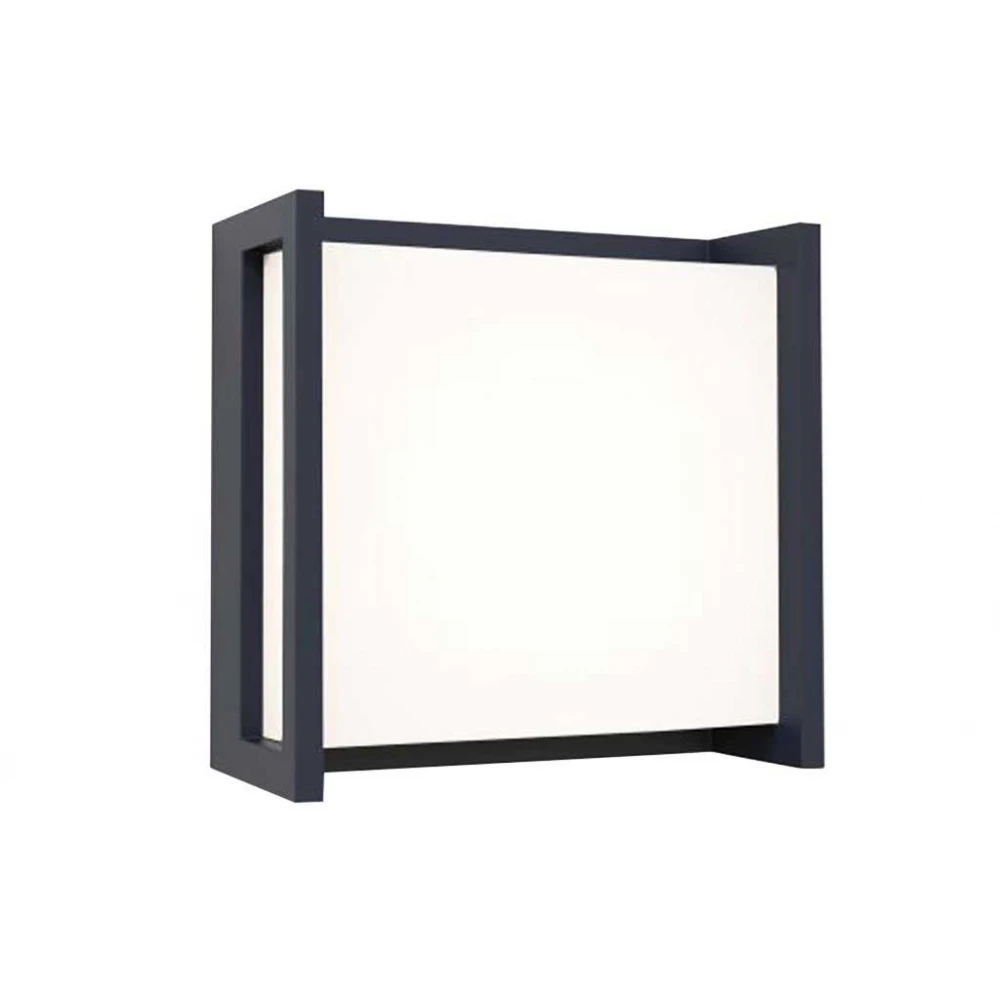 LED Απλίκα Αλουμινίου Εξωτερικού Χώρου 9.5W 4000K IP54 QUBO LUTEC