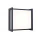 LED Απλίκα Αλουμινίου Εξωτερικού Χώρου 9.5W 4000K IP54 QUBO LUTEC