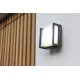 LED Απλίκα Αλουμινίου Εξωτερικού Χώρου 9.5W 4000K IP54 QUBO LUTEC