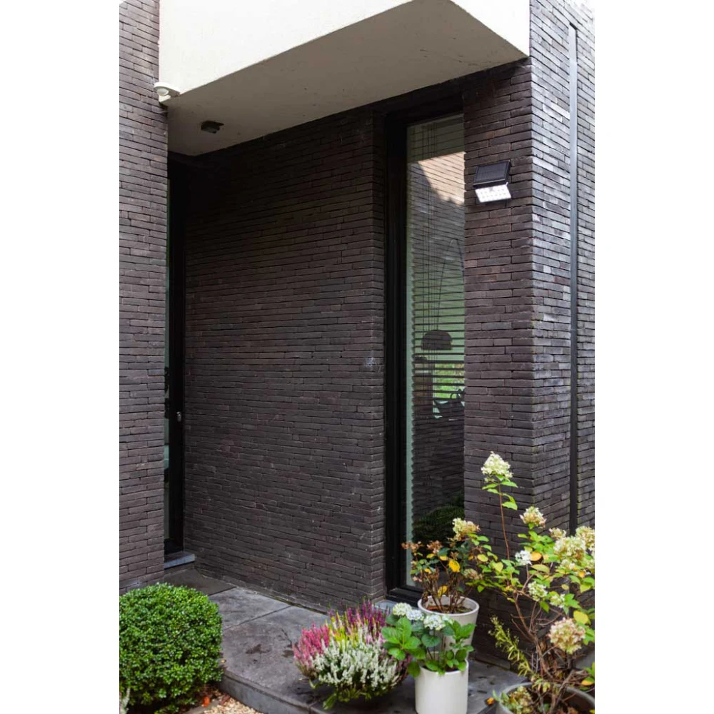 LED Ηλιακό Φωτιστικό Τοίχου Με Αισθητήρα 8,5W IP44 TUDA LUTEC