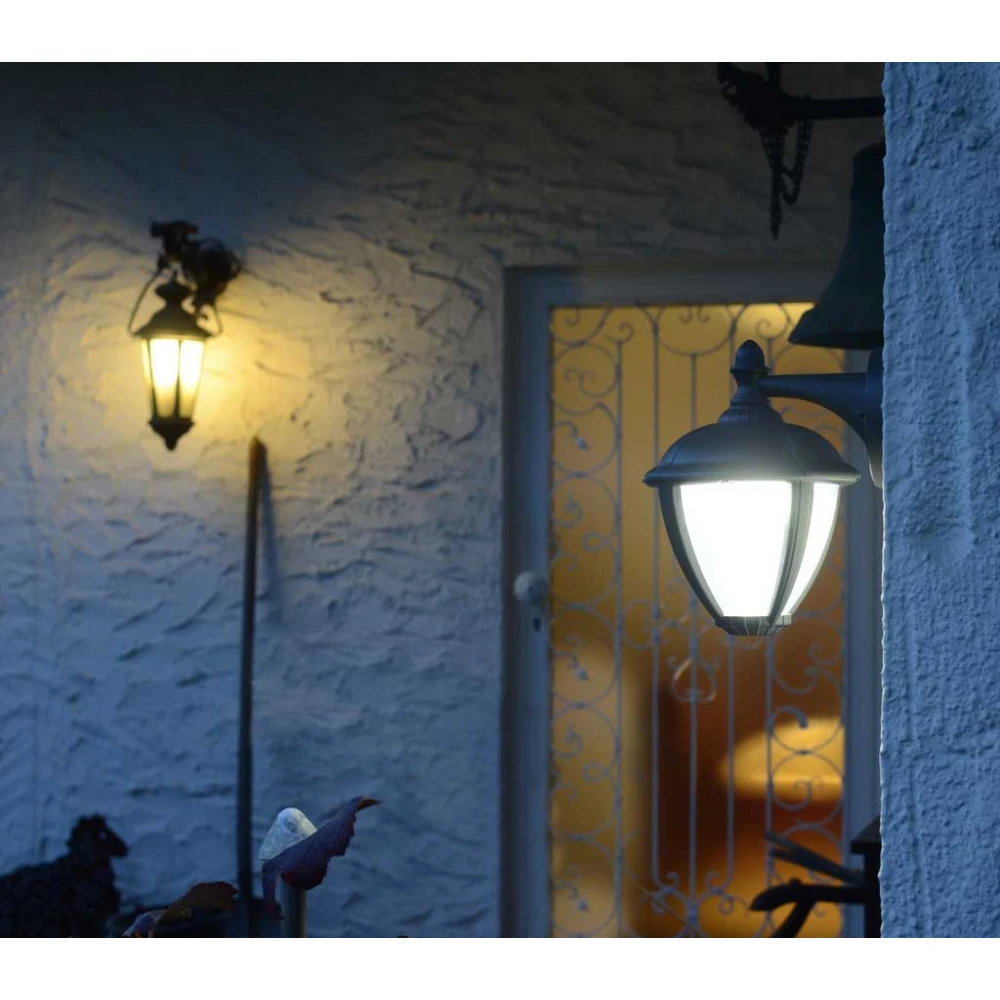 LED Επίτοιχο Φωτιστικό Αλουμινίου Μαύρο 9W IP44 UNITE - LUTEC