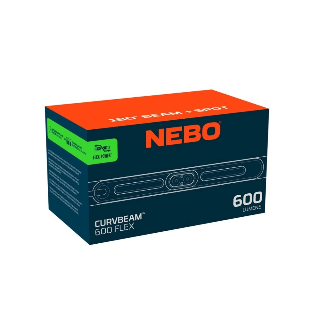 ΦΑΚΟΣ ΚΕΦΑΛΗΣ NEBO CURVBEAM 600 FLEX (BOX)