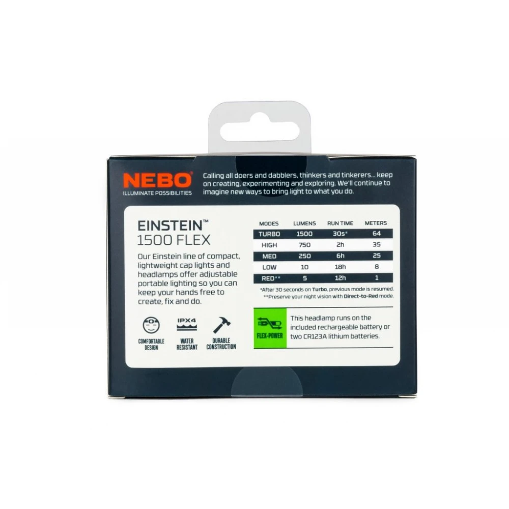 ΦΑΚΟΣ ΚΕΦΑΛΗΣ NEBO EINSTEIN 1500 FLEX
