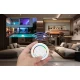 Mi-Light Pilot Round RGB+CCT S2W+ 4-Zone Rainbow Remote Λευκό