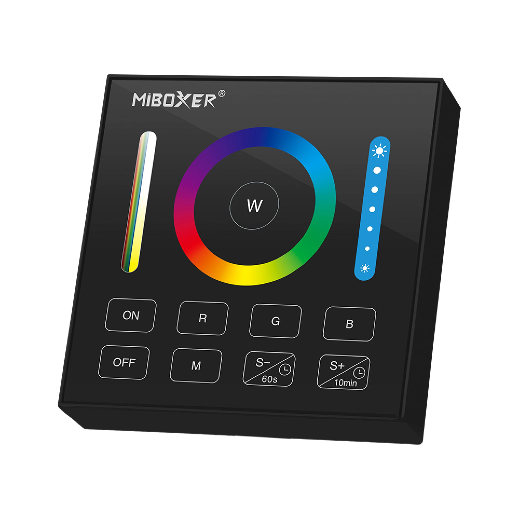 B0 Panel Remote RGB+CCT (μαύρο)