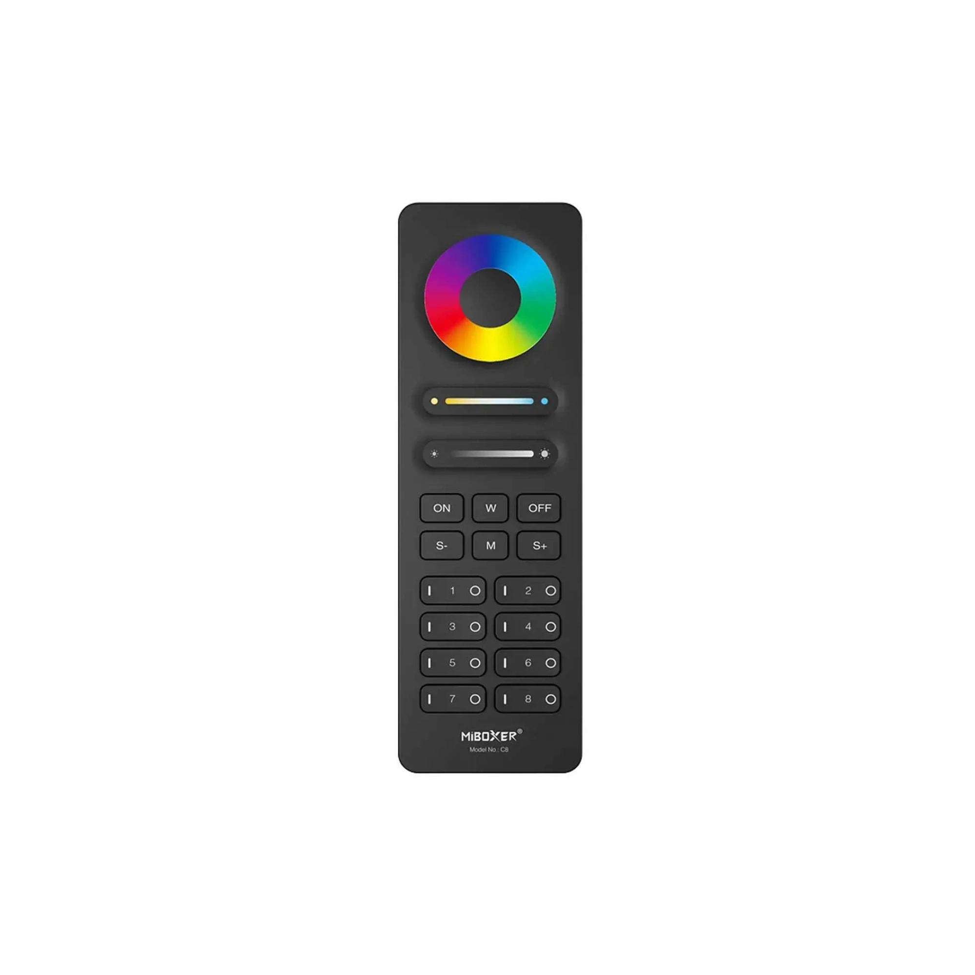 C8B 8-Ζώνη RGB+CCT (μαύρο)