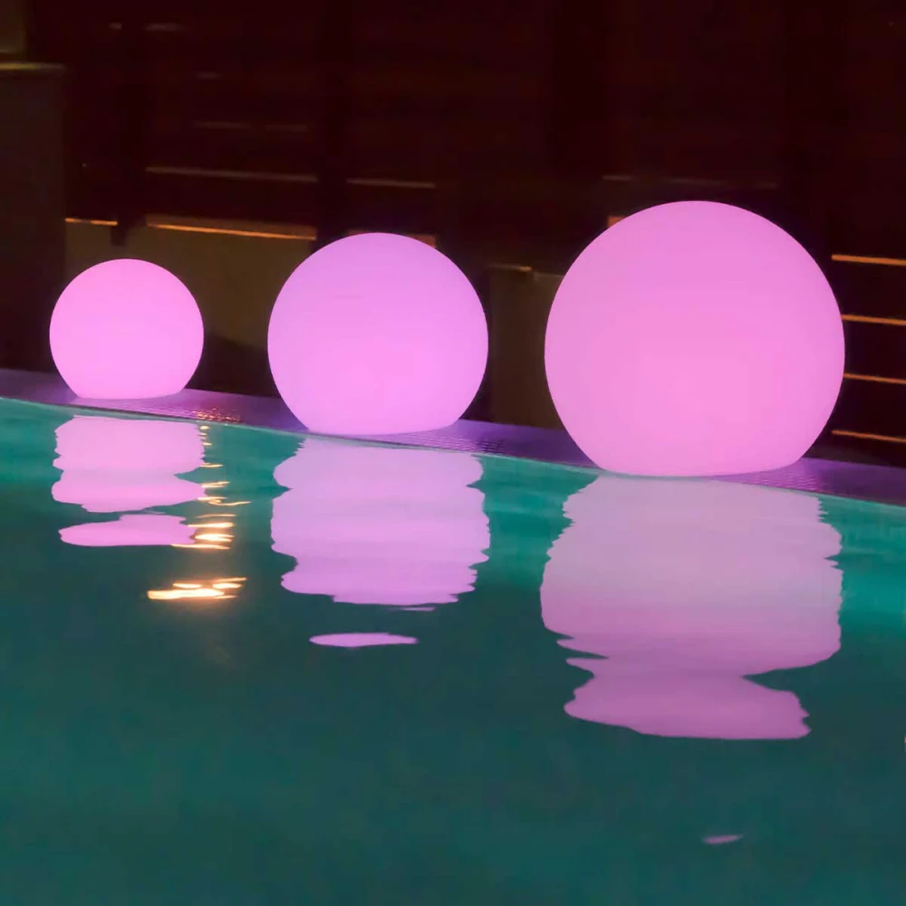 Buly - LED Φωτιζόμενη Σφαίρα Ηλιακή Έκδοση με Μπαταρία RGBWW 78x70 - New Garden