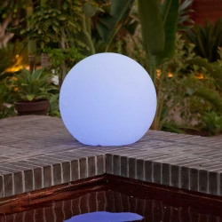 Buly - LED Φωτιζόμενη Σφαίρα Ηλιακή Έκδοση με Μπαταρία RGBWW 60x55 - New Garden