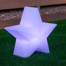 NOVA 60 CHRISTMAS STAR - Επιτραπέζιο Φωτιστικό Φορητό Χριστουγεννιατικό Αστέρι Ηλιακό RGBW IP65 - New Garden