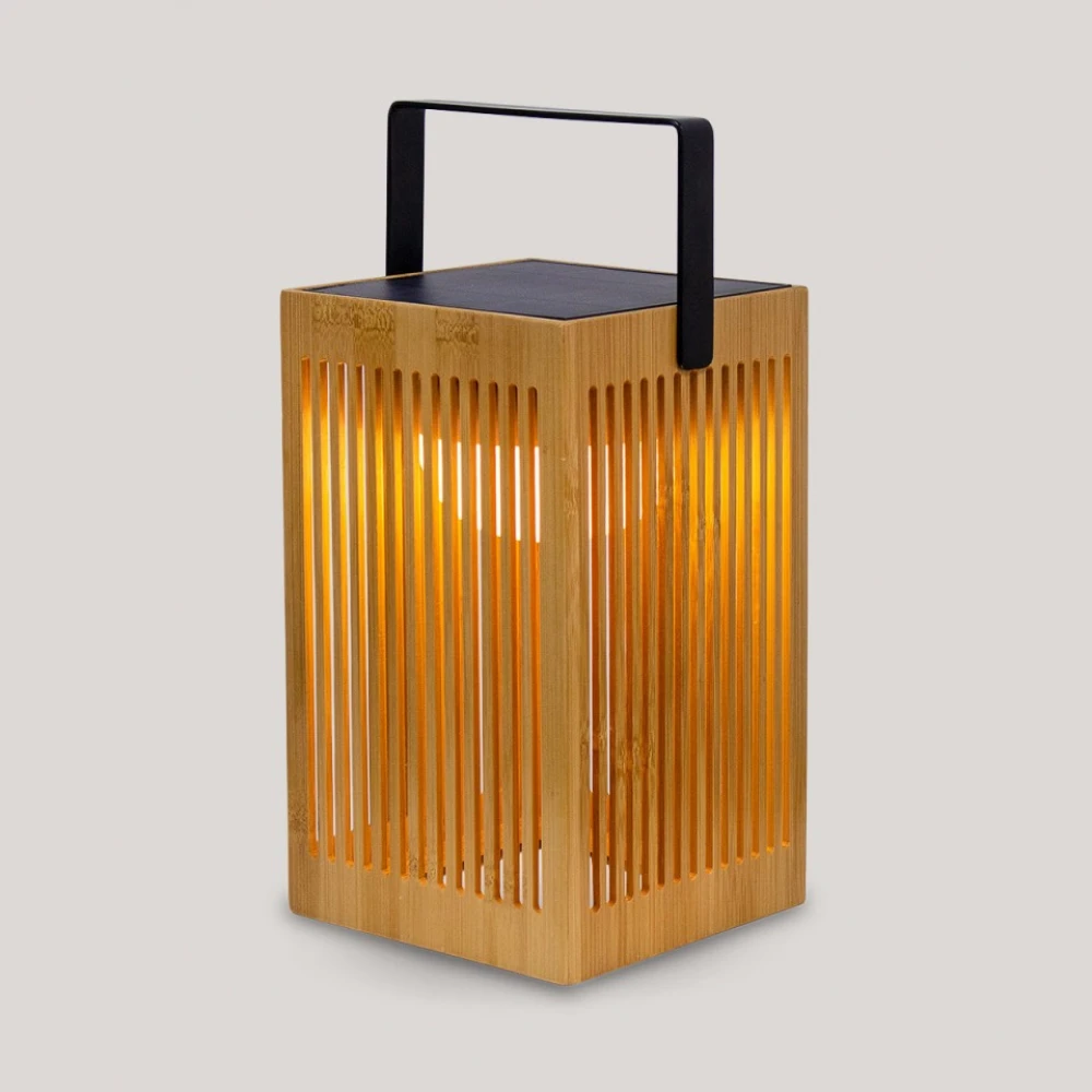 OKINAWA LANTERN Επιτραπέζιο Φωτιστικό Εξωτερικού Χώρου με Ηλιακή Φόρτιση- New Garden