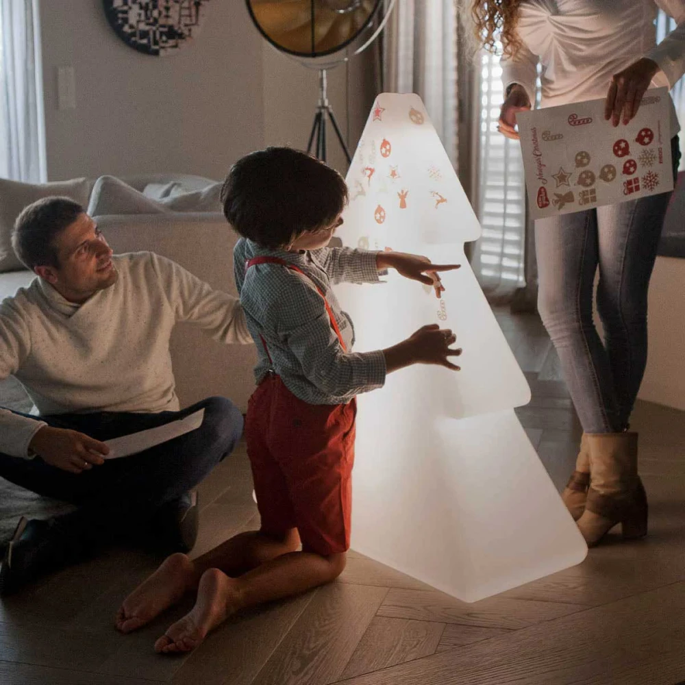 PINUS 100 CHRISTMAS TREE - Φωτιστικό Φορητό Χριστουγεννιατικό Δέντρο RGBW IP65 - New Garden