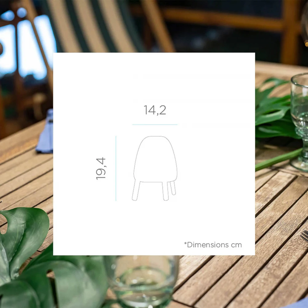 ROCKET 20 - Επιτραπέζιο Φωτιστικό Φορητό Ρυθμιζόμενο Λευκό - New Garden