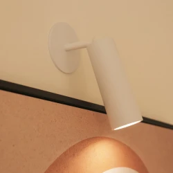 ROLL 4 LED Φωτιστικό Τοίχου Επαναφορτιζόμενο Cordless Round Λευκό - New Garden