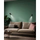 ROLL 4 LED Φωτιστικό Τοίχου Επαναφορτιζόμενο Cordless Round Μαύρο- New Garden
