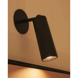 ROLL 4 LED Φωτιστικό Τοίχου Επαναφορτιζόμενο Cordless Round Μαύρο- New Garden
