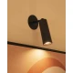 ROLL 4 LED Φωτιστικό Τοίχου Επαναφορτιζόμενο Cordless Round Μαύρο- New Garden