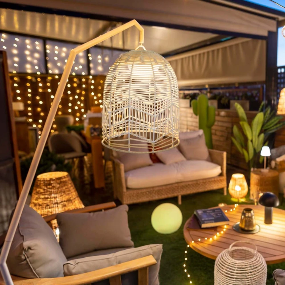 SANTORINI Επιδαπέδιο Φωτιστικό Εξωτερικού Χώρου Επαναφορτιζόμενο Χωρίς Καλώδιο - New Garden