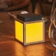 Vega Lantern - Επιτραπέζιο Φωτιστικό Εξωτερικού Χώρου με Ηλιακή Φόρτιση - Μπαμπού - New Garden