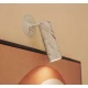 ROLL 4 LED Φωτιστικό Τοίχου Επαναφορτιζόμενο Cordless Round Όψη Λευκού Μαρμάρου - New Garden