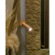 ROLL 4 LED Φωτιστικό Τοίχου Επαναφορτιζόμενο Cordless Round Όψη Ξύλου - New Garden