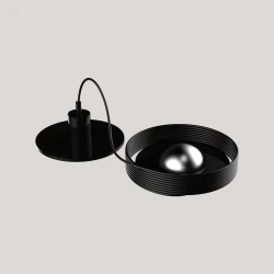 Αξεσουάρ - Ανάρτηση Κρεμαστή συμβατή με φωτιστικά Roll 8 & Roll 4 μαύρο χρώμα - New Garden