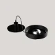 Αξεσουάρ - Ανάρτηση Κρεμαστή συμβατή με φωτιστικά Roll 8 & Roll 4 μαύρο χρώμα - New Garden
