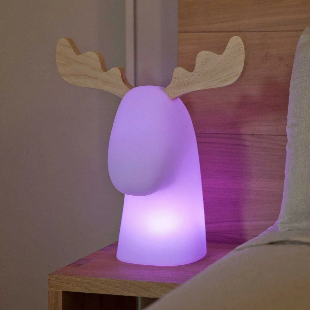 RUDY - Φωτιστικό Χριστουγεννιατικό Τάρανδος Φορητό-Επαναφορτιζόμενο RGBW IP65 - New Garden